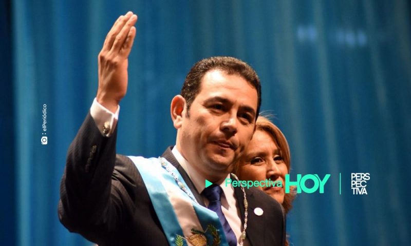 Jimmy Morales y Jafeth Cabrera asumirán como diputados del Parlacen el 14 de enero