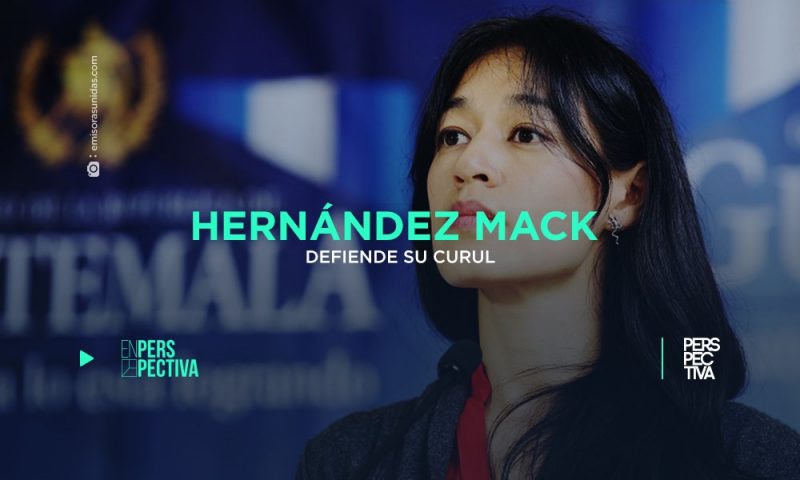 Hernández Mack defiende su curul