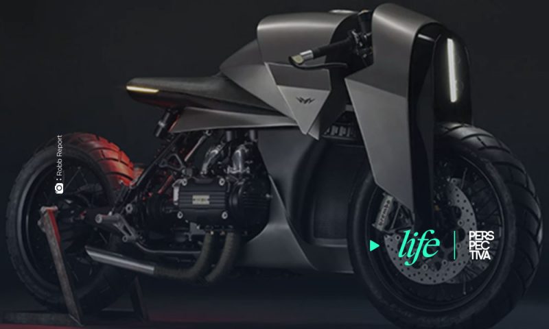 Esta antigua Honda Gold Wing ahora será una motocicleta Samurai