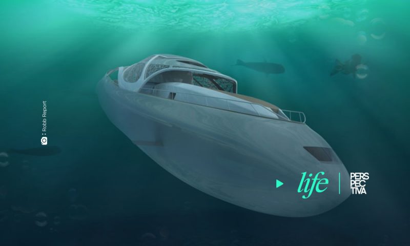 Ahora podrás explorar el océano con este yate capaz de convertirse en submarino