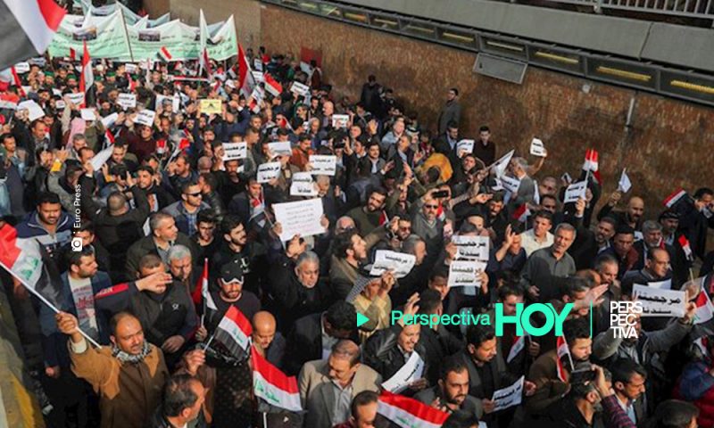 Líder chiita de Irak pide elecciones anticipadas en medio de protestas antigubernamentales