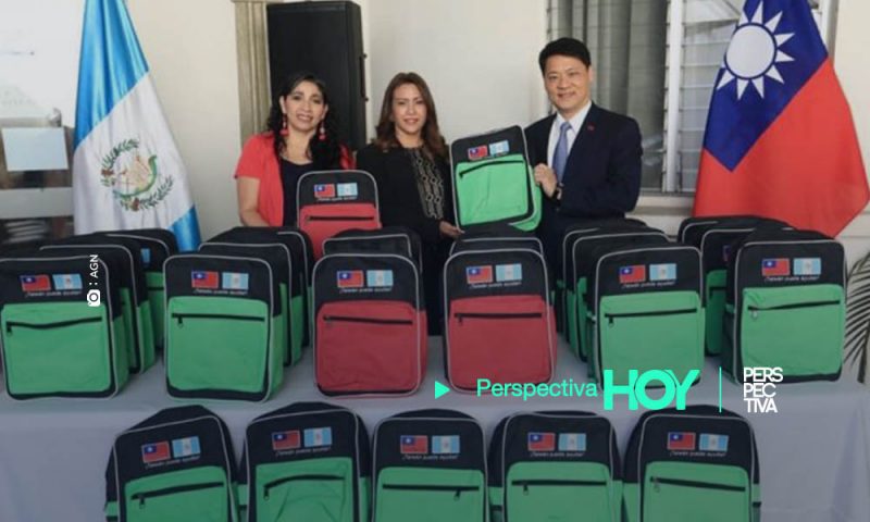 China (Taiwán) dona 20.000 mochilas en apoyo a la educación de menores de escasos recursos de Guatemala