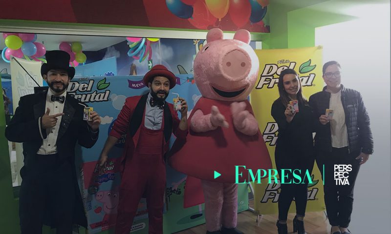 Néctares Del Frutal celebró el regreso a clases con una tarde junto a Peppa Pig en Divercity
