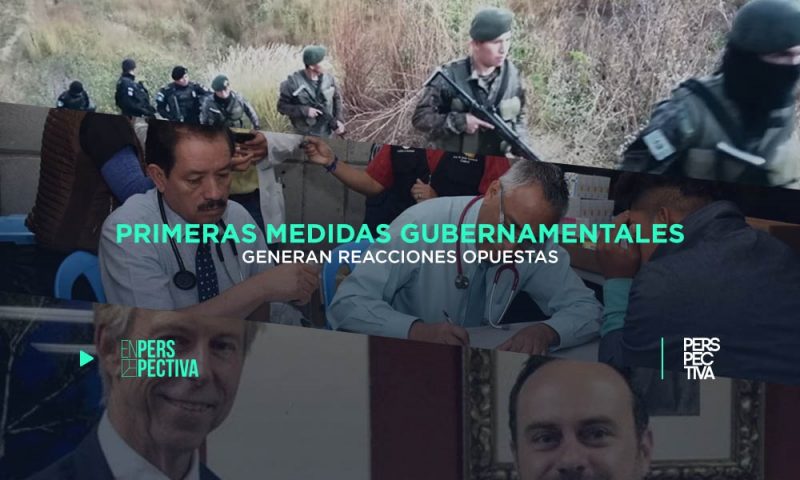Primeras medidas gubernamentales generan reacciones opuestas
