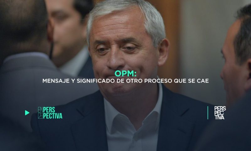 OPM: mensaje y significado de otro proceso que se cae