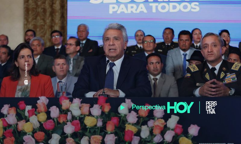 Moreno pide a Congreso ecuatoriano aprobar reforma para expulsar a extranjeros delincuentes