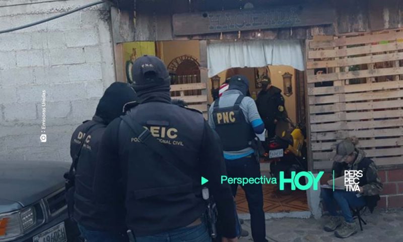 Realizan 13 allanamientos en Chimaltenango