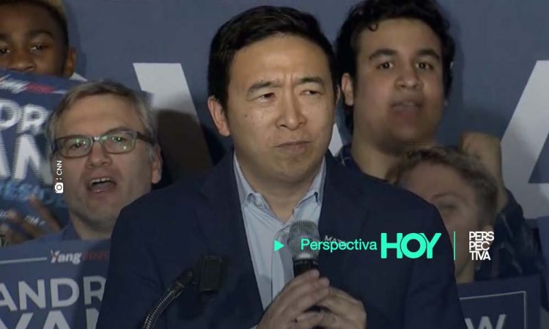 Empresario estadounidense Andrew Yang abandona carrera presidencial