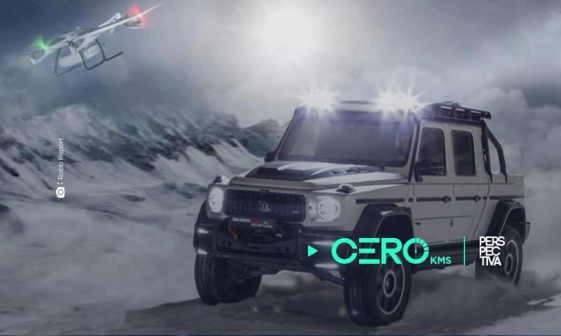Brabus de Mercedes, el único Pick-Up que tiene su propio dron
