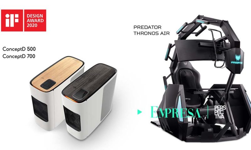 Acer gana cinco premios de diseño iF 2020 por innovación