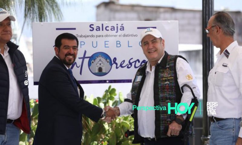 Presidente Giammattei declara Pueblo Pintoresco a Salcajá