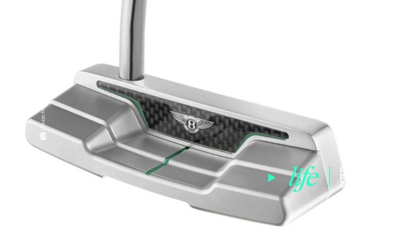 La colección de palos de golf de Bentley