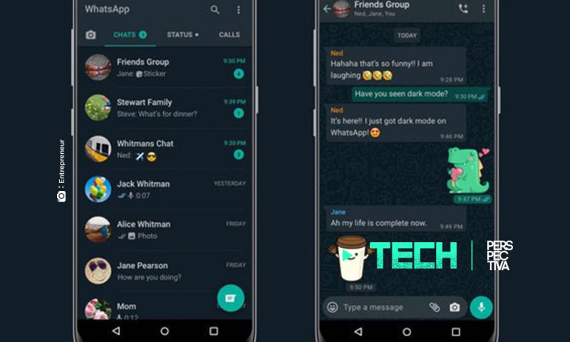 El modo oscuro de WhatsApp está por llegar