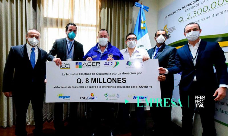 La Industria Eléctrica de Guatemala dona 8 millones de quetzales