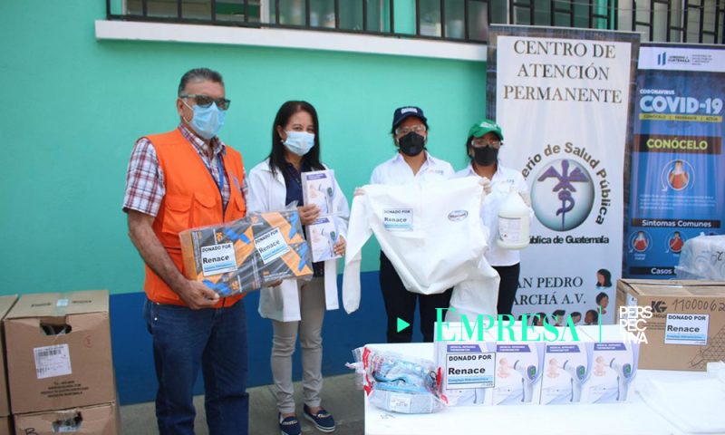 Renace dona insumos médicos al Ministerio de Salud y Asistencia Social de Alta Verapaz en beneficio de San Pedro Carchá