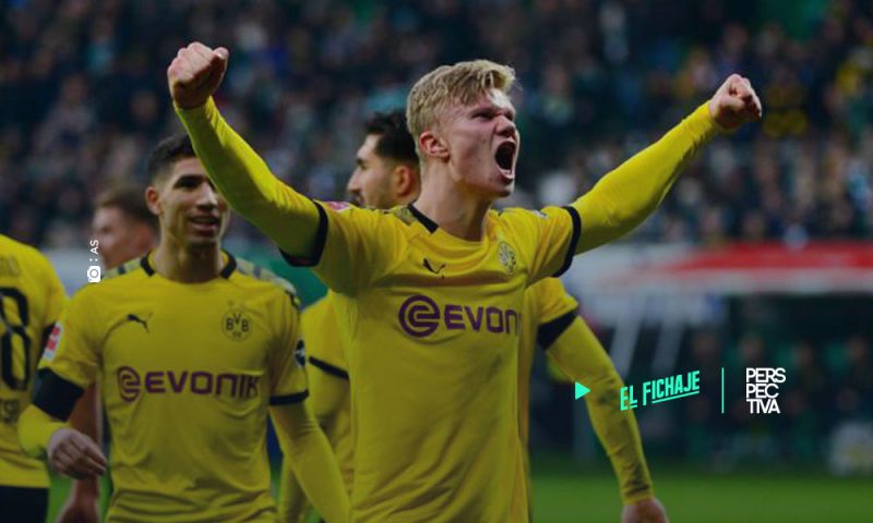 Haaland se acerca al Madrid a través de Vinicius