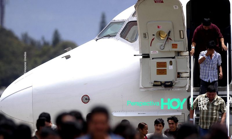 En vuelo humanitario retornarán de Estados Unidos