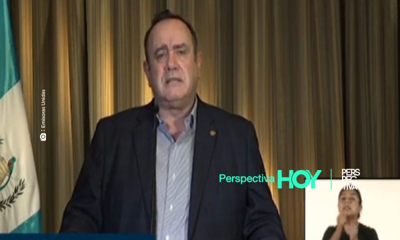 Presidente Giammattei confirma cinco casos nuevos