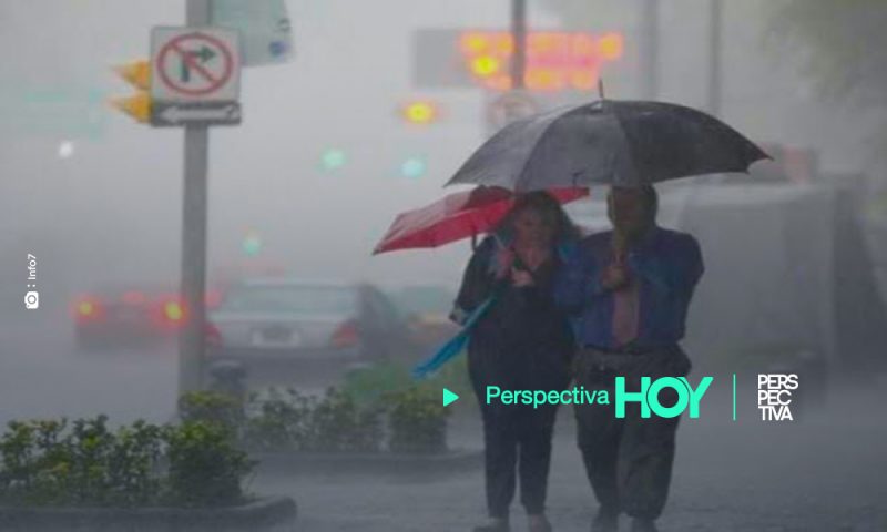 Anuncian lluvias torrenciales para el fin de semana