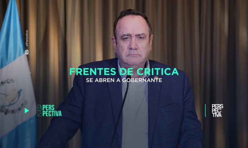 Frentes de crítica se abren a gobernante