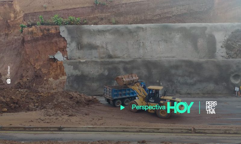 Nuevo derrumbe en Libramiento de Chimaltenango
