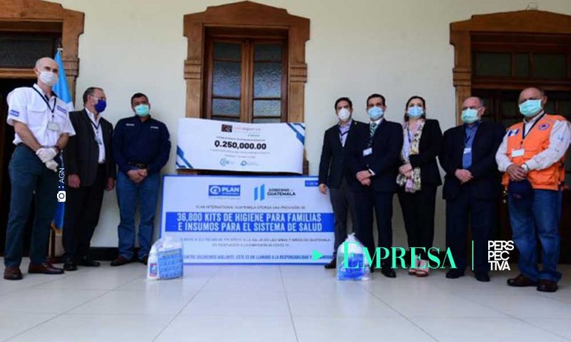 Empresas hacen donación para emergencia de Covid-19