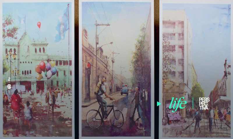 Artista inspirado en pandemia COVID-19