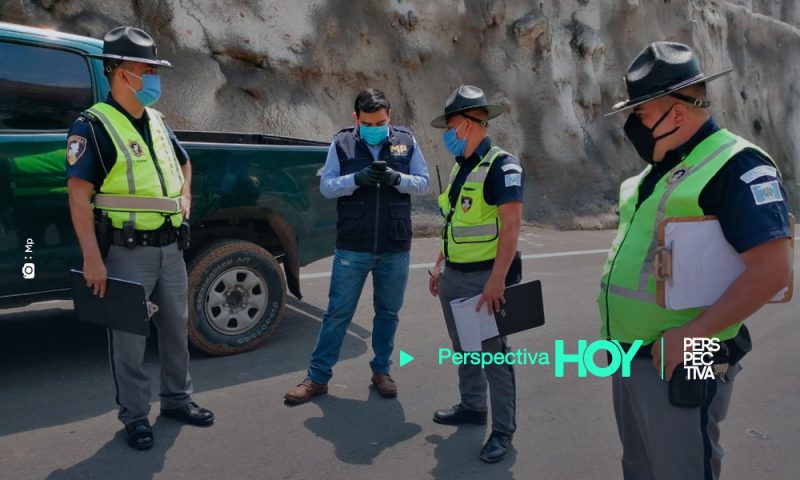 MP investiga nuevo derrumbe en Libramiento de Chimaltenango