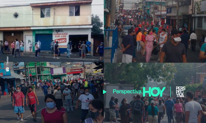 Hoy, en Guatemala hay caos y aglomeraciones