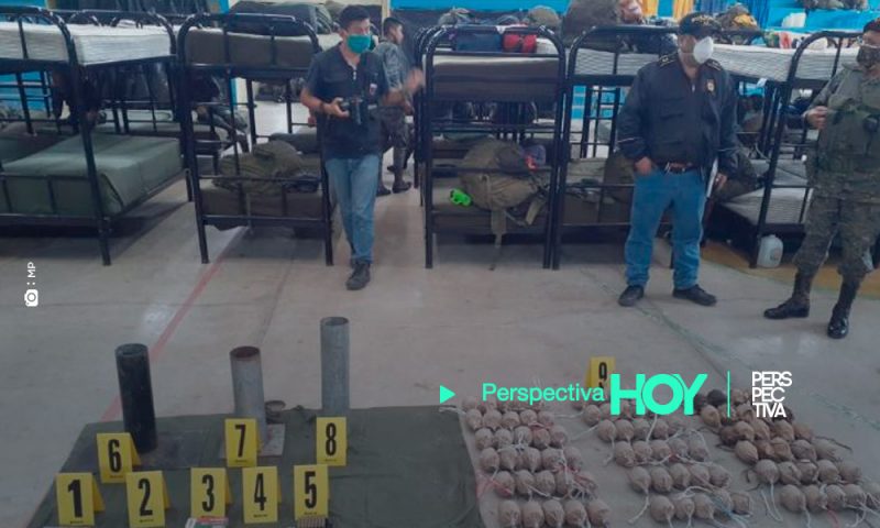 Confiscan armamento en Sololá