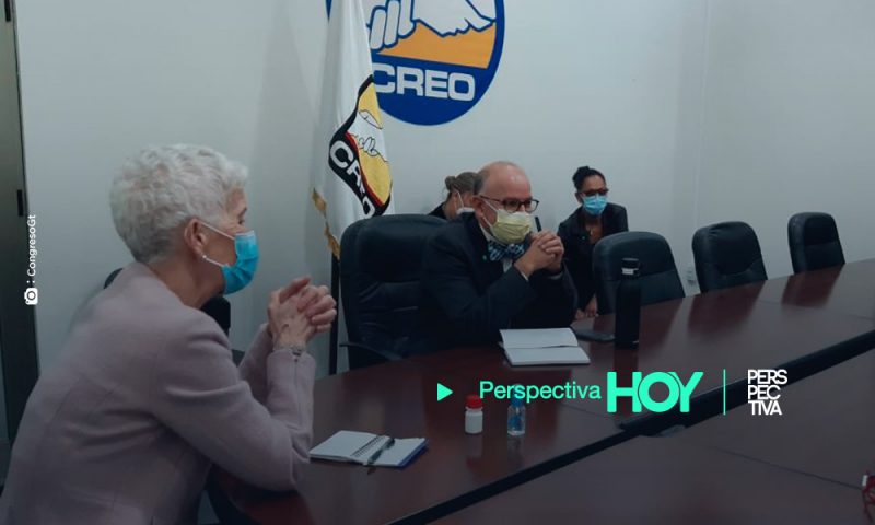 Bancada CREO cita a Edwin Asturias