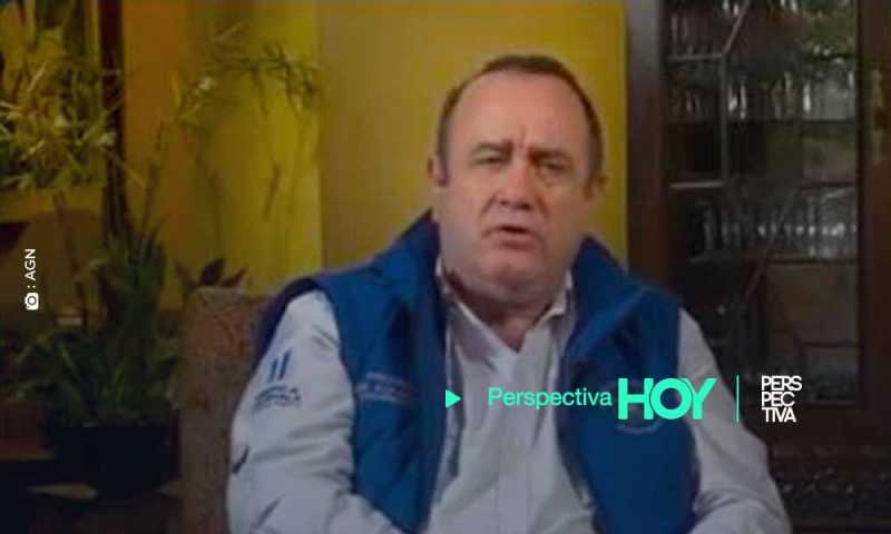 Giammattei anuncia Sistema de Alerta