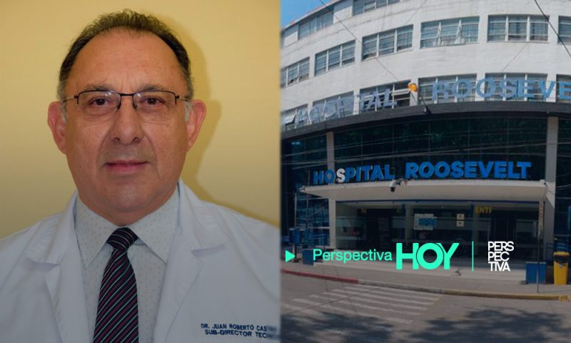 Hospital Roosevelt nombra director interino a Juan Roberto Castro