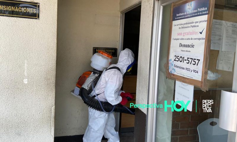 Caso de Covid-19 en el Ministerio Público