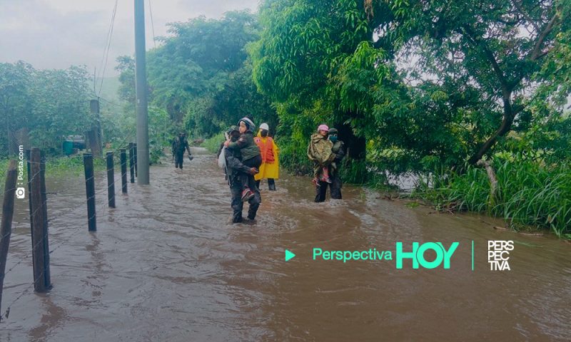 Tormenta Amanda causó daños al menos en 12 departamentos