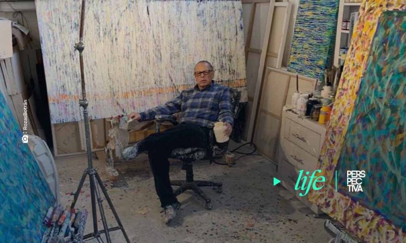 Artista presenta exposición de obras inspiradas en Uaxactún