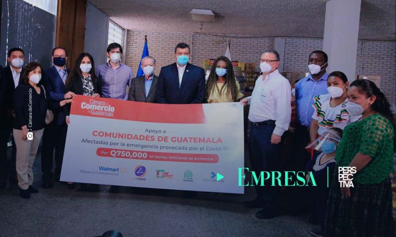CCG entrega donativo de alimentos a vicepresidente