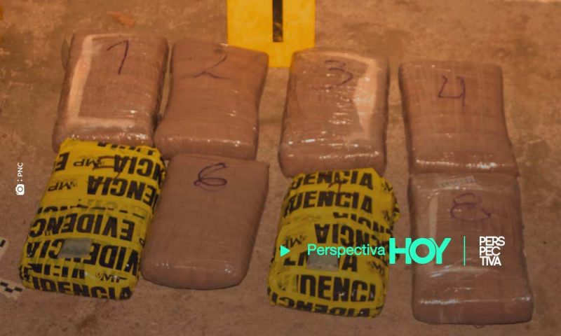 PNC incauta paquetes con cocaína en Izabal