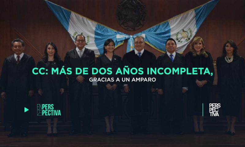 CC: Más de dos años incompleta, gracias a un amparo
