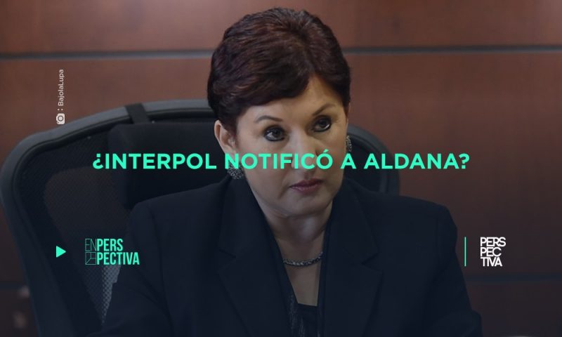 ¿Interpol notificó a Aldana?
