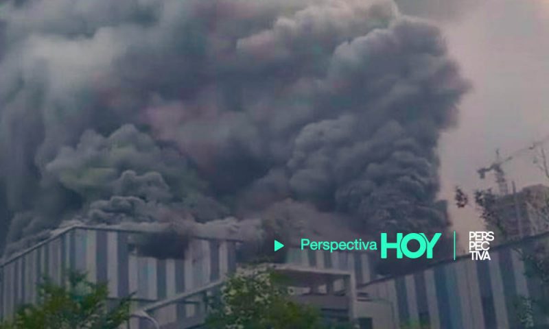 Grave incendio en laboratorio I+D de Huawei en China