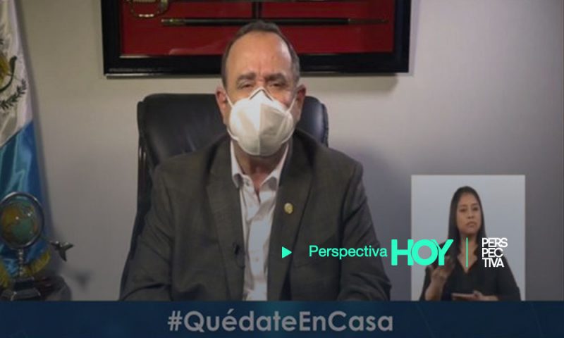 Giammattei: «que Dios nos acompañe en esta liberación»