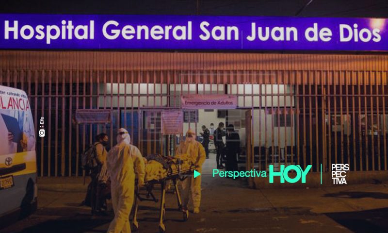 Leve incremento de pacientes COVID-19 en Hospital San Juan de Dios