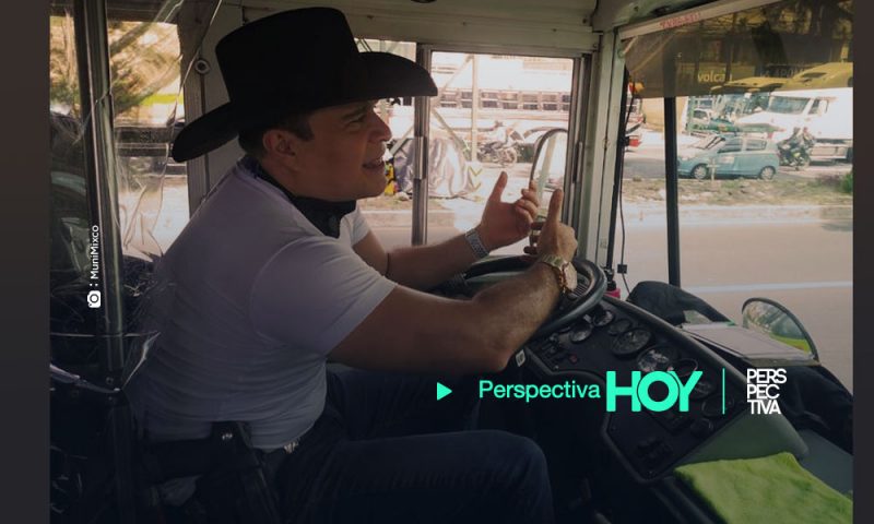 Neto Bran realiza prueba en buses sin mascarilla