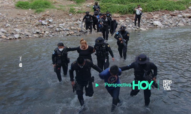 PNC utiliza dron para capturar a 5 pandilleros de la Mara Salvatrucha