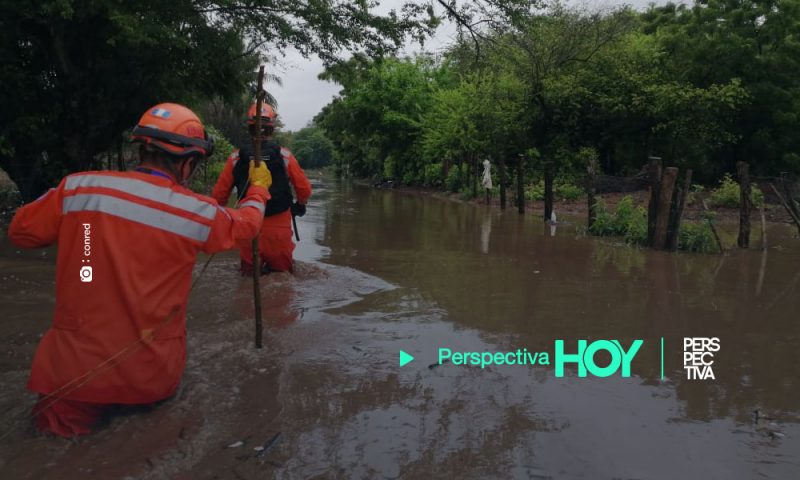 CONRED prevé fuertes lluvias por depresión tropical 25