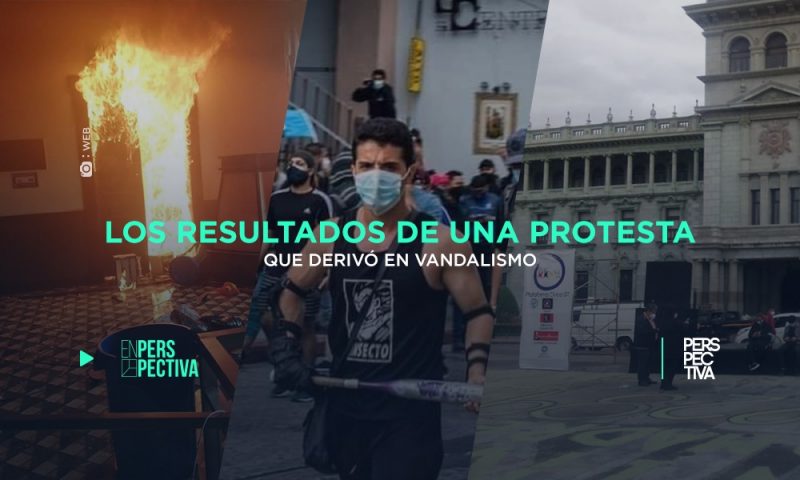Los resultados de una protesta que derivó en vandalismo