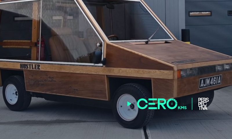 Auto de madera, un auto fuera de lo común