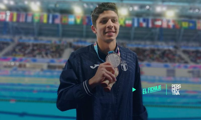 Luis Carlos Martínez rompe récord en el US Open de natación