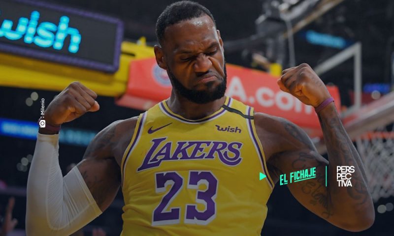 LeBron James se queda con los Lakers